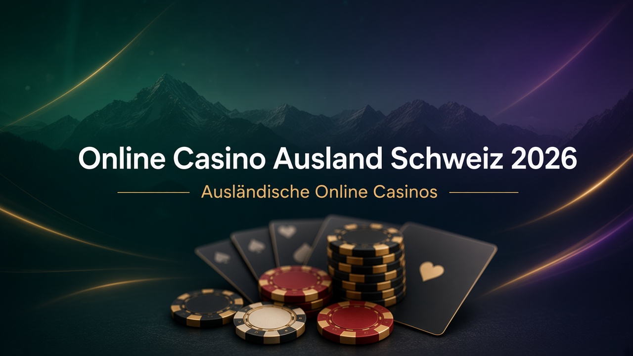 Online Casino Ausland Schweiz 2026 – ausländische Online Casinos